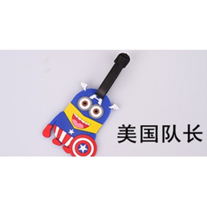 {READY STOCK} Cartoon Traveling Luggage Tag/Cartoon Tag Silicone Sleeve Boarding 卡通旅游行李牌 Name Address {READY STOCK} Cartoon Traveling Luggage Tag/Cartoon Tag Silicone Sleeve Boarding 卡通旅游行李牌 Name Address