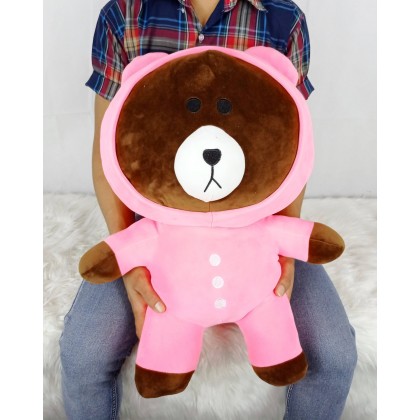LINE BROWN BEAR（STRETCH COTTON）SOFTTOYS/PLUSHTOYS/KIDSTOYS 50CM 布朗熊（太空棉）娃娃玩具公仔50厘米