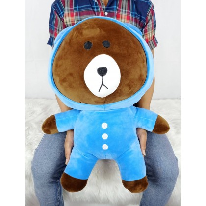 LINE BROWN BEAR（STRETCH COTTON）SOFTTOYS/PLUSHTOYS/KIDSTOYS 50CM 布朗熊（太空棉）娃娃玩具公仔50厘米
