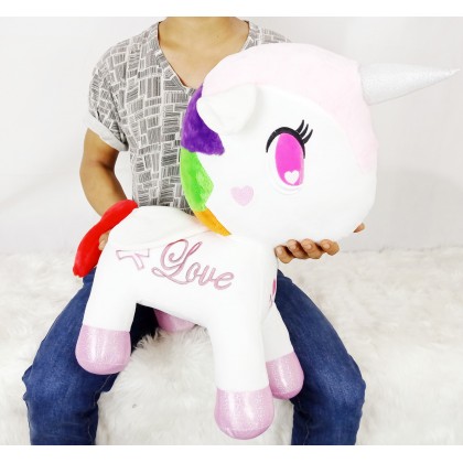Unicorn Angel SOFTTOYS/PLUSHTOYS/KIDSTOYS 50CM 天使独角马娃娃玩具公仔50厘米 Unicorn Angel SOFTTOYS/PLUSHTOYS/KIDSTOYS 50CM 天使独角马娃娃玩具公仔50厘米