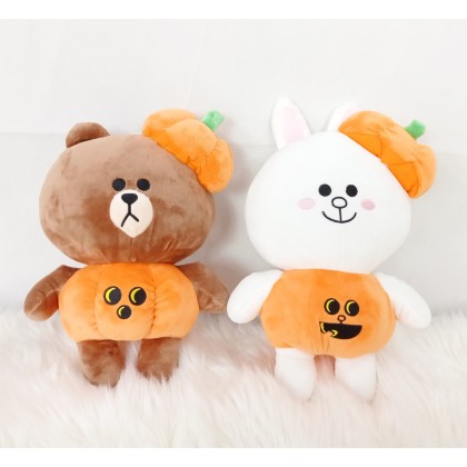 LINE BROWN CONY SOFTTOYS/PLUSHTOYS/KIDSTOYS 25-35CM 南瓜布朗尼可妮兔娃娃玩具公仔25厘米-35厘米 LINE BROWN CONY SOFTTOYS/PLUSHTOYS/KIDSTOYS 25-35CM 南瓜布朗尼可妮兔娃娃玩具公仔25厘米-35厘米