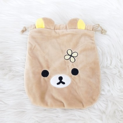 {M'SIA STOCK} Big Size Cartoon Drawstring Pocket Mini Storage Bag Portable 21cm 卡通(大号)抽绳口袋/化妆包学生女可爱收纳包抽绳束口袋7寸 poket tali {M'SIA STOCK} Big Size Cartoon Drawstring Pocket Mini Storage Bag Portable 21cm 卡通(大号)抽绳口袋/化妆包学生女可爱收纳包抽绳束口袋7寸 poket tali