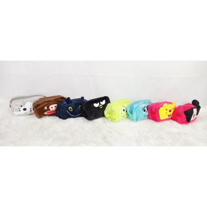{M'SIA STOCK} Cartoon BIG ZIPPER Pencil Box SOFT TOYS/PLUSH TOYS/KIDS TOYS 7INCH 21CM 精美卡通大拉链铅笔盒娃娃玩具公仔 Patung Beruang {M'SIA STOCK} Cartoon BIG ZIPPER Pencil Box SOFT TOYS/PLUSH TOYS/KIDS TOYS 7INCH 21CM 精美卡通大拉链铅笔盒娃娃玩具公仔 Patung Beruang