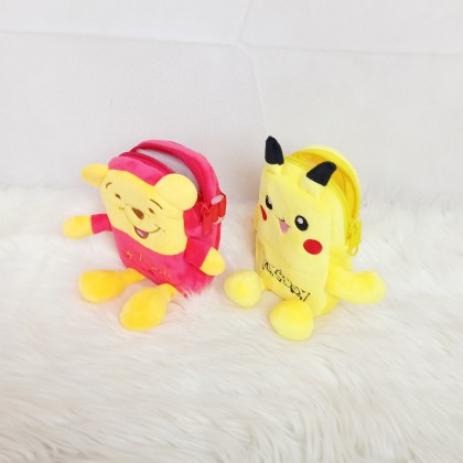{M'SIA STOCK} PIKACHU/WINNIE BAG SOFT TOYS/PLUSH TOYS/KIDS TOYS 7INCH 21CM 皮卡丘/维尼娃娃玩具公仔 7寸 Patung Beruang {M'SIA STOCK} PIKACHU/WINNIE BAG SOFT TOYS/PLUSH TOYS/KIDS TOYS 7INCH 21CM 皮卡丘/维尼娃娃玩具公仔 7寸 Patung Beruang