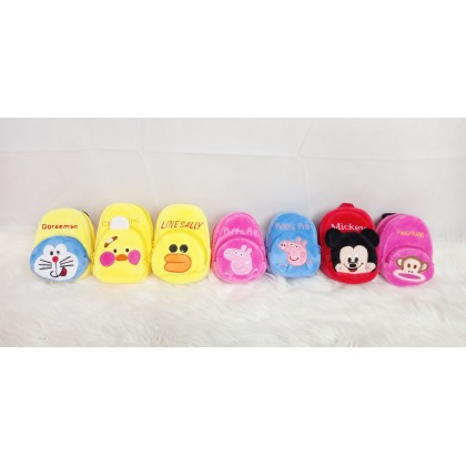{M'SIA STOCK} CARTOON COIN PURSE BAG SOFTTOYS/PLUSHTOYS/KIDSTOYS 6INCH 18CM 卡通拉链扣包娃娃玩具公仔 6寸 Patung Beruang {M'SIA STOCK} CARTOON COIN PURSE BAG SOFTTOYS/PLUSHTOYS/KIDSTOYS 6INCH 18CM 卡通拉链扣包娃娃玩具公仔 6寸 Patung Beruang