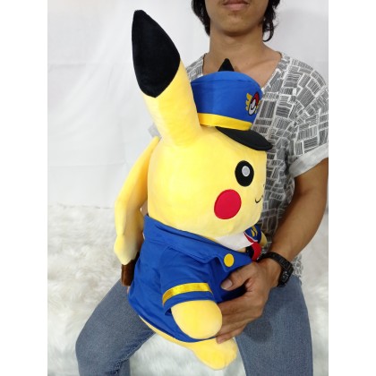 CAPTAIN PIKACHU SOFTTOYS/PLUSHTOYS/KIDSTOYS 50CM 机长皮卡丘娃娃玩具公仔50厘米 CAPTAIN PIKACHU SOFTTOYS/PLUSHTOYS/KIDSTOYS 50CM 机长皮卡丘娃娃玩具公仔50厘米