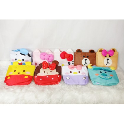 {READY STOCK} CARTOON SMALL HANDY BAG 21cm 7inch 卡通手拿包手提帆布袋小拎包便当袋 7寸Beg Shopping {READY STOCK} CARTOON SMALL HANDY BAG 21cm 7inch 卡通手拿包手提帆布袋小拎包便当袋 7寸Beg Shopping