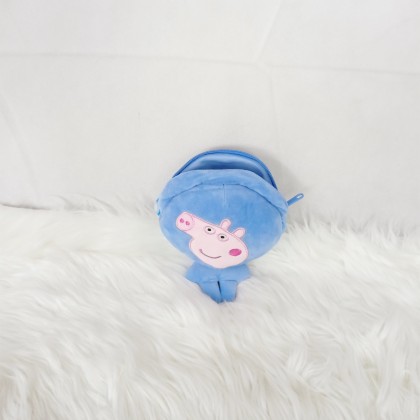 {M'SIA STOCK} PEPPA PIG CROSSBAG SOFTTOYS/PLUSHTOYS/KIDSTOYS 7INCH 21CM 小豬佩奇斜跨包娃娃玩具公仔 7寸 Anak Patung {M'SIA STOCK} PEPPA PIG CROSSBAG SOFTTOYS/PLUSHTOYS/KIDSTOYS 7INCH 21CM 小豬佩奇斜跨包娃娃玩具公仔 7寸 Anak Patung