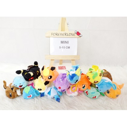 {READY STOCK} Pokemon MiniSoftToys/PlushToys/KidsToys/Key Chain 5-15cm 宝可梦迷你娃娃玩具公仔钥匙圈5厘米-15厘米 Patung Beruang {READY STOCK} Pokemon MiniSoftToys/PlushToys/KidsToys/Key Chain 5-15cm 宝可梦迷你娃娃玩具公仔钥匙圈5厘米-15厘米 Patung Beruang