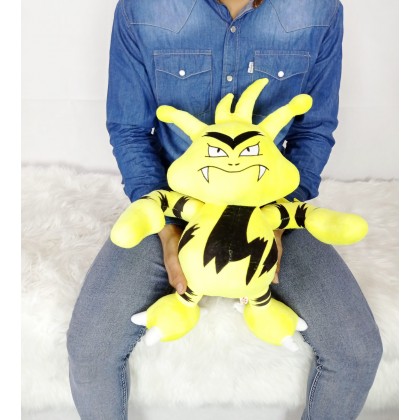 {READY STOCK} POKEMON ELETABUZZ SOFTTOYS/PLUSHTOYS/KIDSTOYS 35/55CM 宝可梦电击兽娃娃玩具公仔35/55厘米 Anak Patung {READY STOCK} POKEMON ELETABUZZ SOFTTOYS/PLUSHTOYS/KIDSTOYS 35/55CM 宝可梦电击兽娃娃玩具公仔35/55厘米 Anak Patung