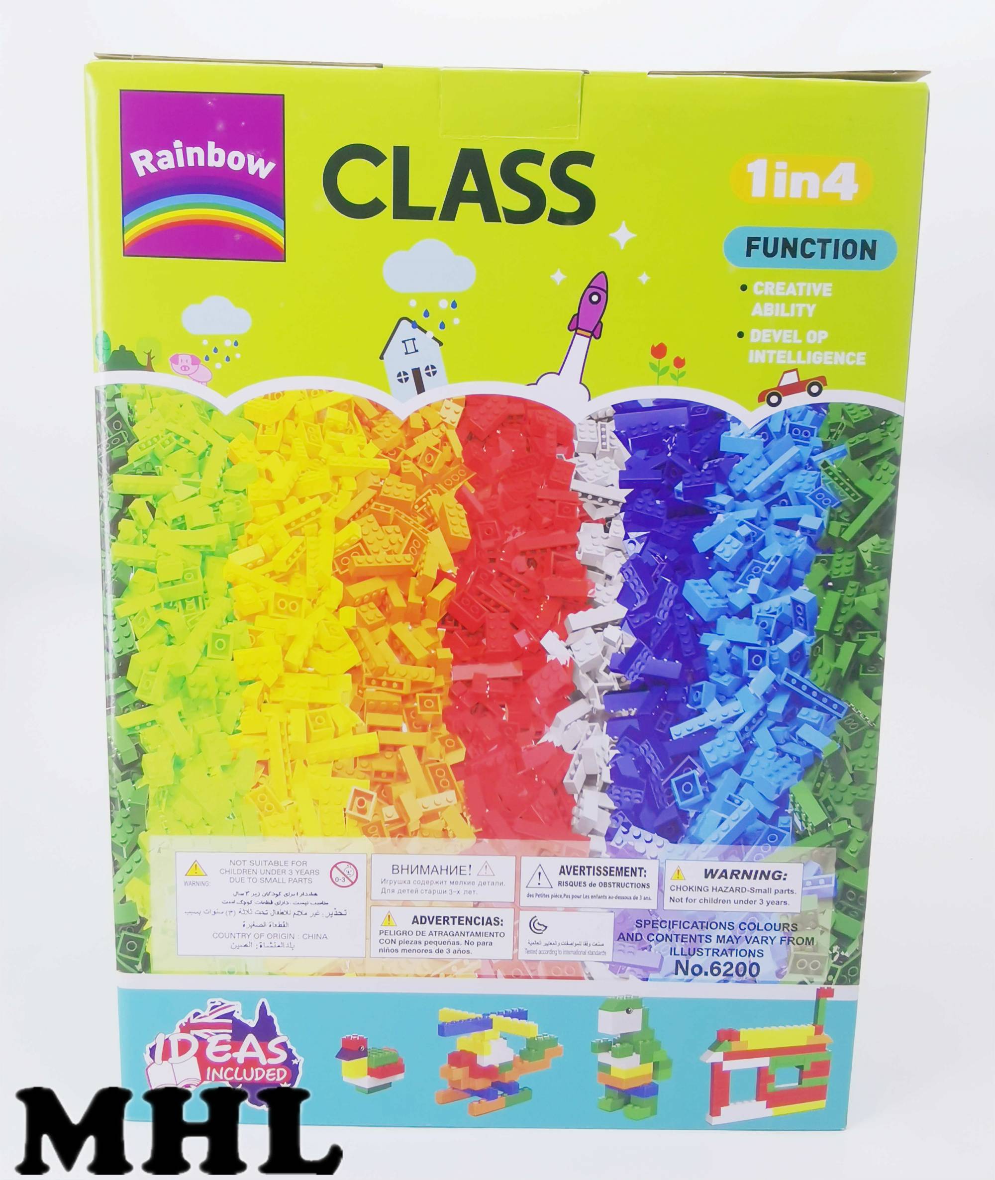 {READY STOCK} 1000 PCS + Base Plate Mix Building Blocks lego Compatible ...