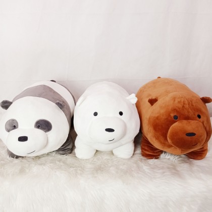 WE BARE BEAR SOFTTOYS/PLUSHTOYS/KIDSTOYS/DOLL 50CM 咱们裸熊/站三只熊娃娃玩具公仔50厘米 WE BARE BEAR SOFTTOYS/PLUSHTOYS/KIDSTOYS/DOLL 50CM 咱们裸熊/站三只熊娃娃玩具公仔50厘米