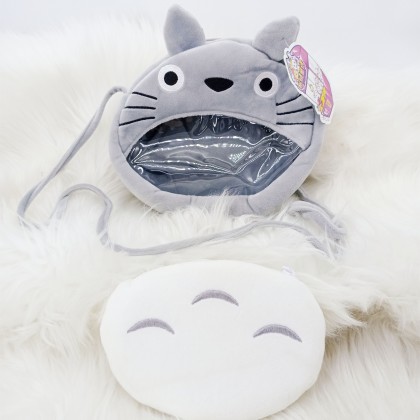 {M'SIA STOCK} TOTORO TRANSPARENT SATCHEL SOFT TOYS/PLUSH TOYS/KIDS TOYS/DOLL 7INCH 21CM 龙猫透明挎包娃娃玩具公仔 7寸 Anak Patung {M'SIA STOCK} TOTORO TRANSPARENT SATCHEL SOFT TOYS/PLUSH TOYS/KIDS TOYS/DOLL 7INCH 21CM 龙猫透明挎包娃娃玩具公仔 7寸 Anak Patung