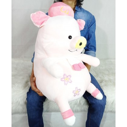 {M'SIA STOCK} PIG LULU(STRETCH COTTON) SOFTTOYS/PLUSHTOYS/KIDSTOYS/DOLL 50CM 露露豬娃娃玩具公仔50厘米 Anak Patung {M'SIA STOCK} PIG LULU(STRETCH COTTON) SOFTTOYS/PLUSHTOYS/KIDSTOYS/DOLL 50CM 露露豬娃娃玩具公仔50厘米 Anak Patung