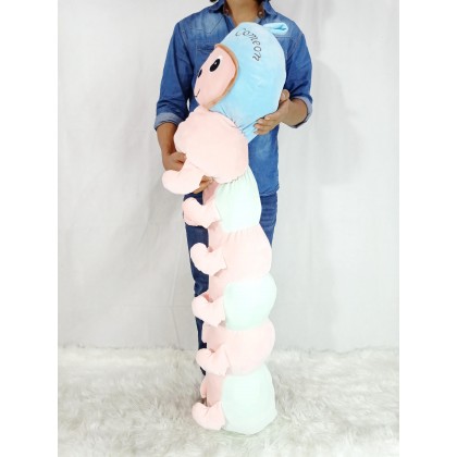 {M'SIA STOCK} HELMET CATERPILLAR (STRETCH COTTON)SOFTTOYS/PLUSHTOYS/KIDSTOYS/DOLL 100CM 头盔毛毛虫(太空棉)娃娃玩具公仔100厘米 Anak Patung {M'SIA STOCK} HELMET CATERPILLAR (STRETCH COTTON)SOFTTOYS/PLUSHTOYS/KIDSTOYS/DOLL 100CM 头盔毛毛虫(太空棉)娃娃玩具公仔100厘米 Anak Patung