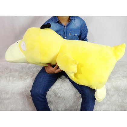 PSYDUCK (STRETCH COTTON) SOFTTOYS/PLUSHTOYS/KIDSTOYS/DOLL 80CM 趴姿可达鸭(太空棉)娃娃玩具公仔80厘米 PSYDUCK (STRETCH COTTON) SOFTTOYS/PLUSHTOYS/KIDSTOYS/DOLL 80CM 趴姿可达鸭(太空棉)娃娃玩具公仔80厘米