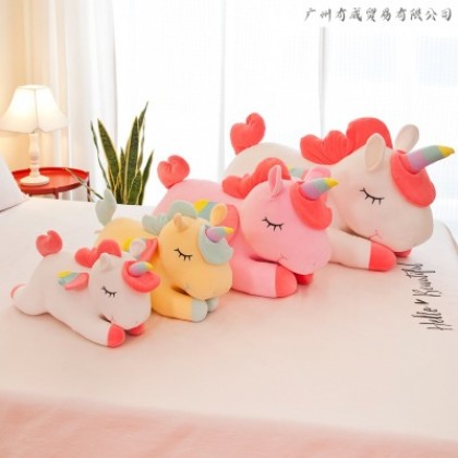 {READY STOCK} Unicorn(Stretch Cotton)SoftToys/PlushToys/KidsToys 120cm 趴姿太空棉独角马娃娃玩具公仔120厘米 Patung Beruang {READY STOCK} Unicorn(Stretch Cotton)SoftToys/PlushToys/KidsToys 120cm 趴姿太空棉独角马娃娃玩具公仔120厘米 Patung Beruang