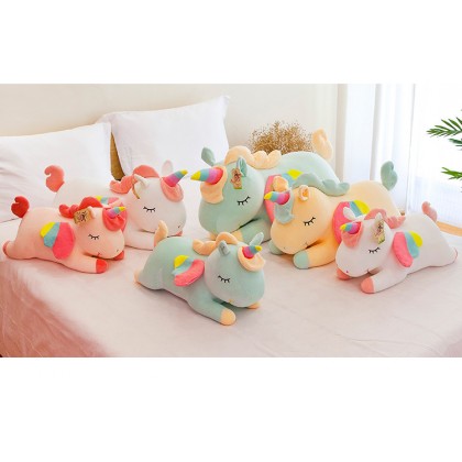 {READY STOCK} Unicorn(Stretch Cotton)SoftToys/PlushToys/KidsToys 120cm 趴姿太空棉独角马娃娃玩具公仔120厘米 Patung Beruang {READY STOCK} Unicorn(Stretch Cotton)SoftToys/PlushToys/KidsToys 120cm 趴姿太空棉独角马娃娃玩具公仔120厘米 Patung Beruang
