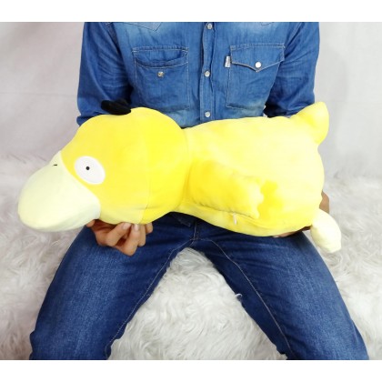 PSYDUCK （STRETCH COTTON） SOFTTOYS/PLUSHTOYS/KIDSTOYS/DOLL 50CM 趴姿可达鸭（太空棉）娃娃玩具公仔50厘米