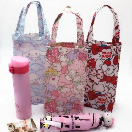 {READY STOCK} Cartoon Waterproof Handy Bottle/Umbrella Reuseable Storage Bag/Tote Pouch (SMALL)小号卡通防水水壶手提袋 {READY STOCK} Cartoon Waterproof Handy Bottle/Umbrella Reuseable Storage Bag/Tote Pouch (SMALL)小号卡通防水水壶手提袋