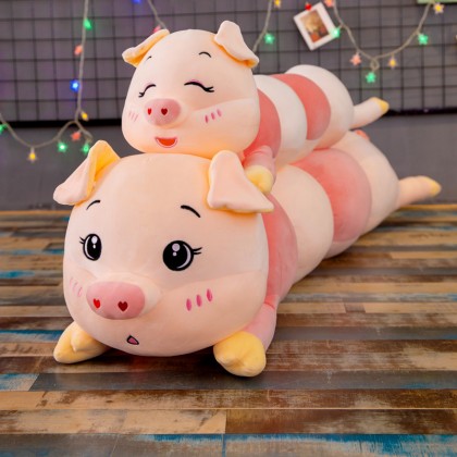 {M'SIA STOCK} CATERPILLAR PIG Long Pillow SOFTTOYS/PLUSHTOYS/KIDSTOYS/DOLL 130CM 毛毛虫猪娃娃玩具公仔130厘米 Anak Patung {M'SIA STOCK} CATERPILLAR PIG Long Pillow SOFTTOYS/PLUSHTOYS/KIDSTOYS/DOLL 130CM 毛毛虫猪娃娃玩具公仔130厘米 Anak Patung
