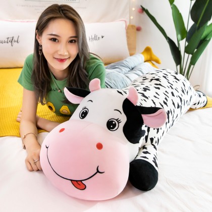 {M'SIA STOCK} DAIRY COW(STRETCH COTTON)Long Pillow SOFTTOYS/PLUSHTOYS/KIDSTOYS/DOLL 120CM 乳牛太空棉娃娃玩具公仔120厘米 Anak Patung {M'SIA STOCK} DAIRY COW(STRETCH COTTON)Long Pillow SOFTTOYS/PLUSHTOYS/KIDSTOYS/DOLL 120CM 乳牛太空棉娃娃玩具公仔120厘米 Anak Patung