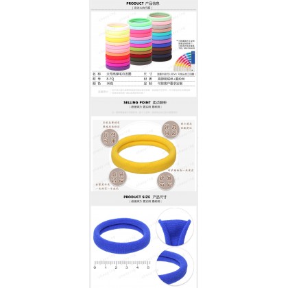 {READY STOCK} 1pcs Colourful Trendy Fashion Elastic Hairband Hair Accessories 发绑/发圈/绑头发/女橡皮筋 Tali Rambut {READY STOCK} 1pcs Colourful Trendy Fashion Elastic Hairband Hair Accessories 发绑/发圈/绑头发/女橡皮筋 Tali Rambut