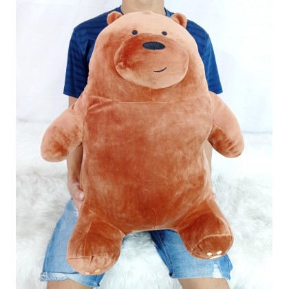 {M'SIA STOCK} We Bare Bears SOFTTOYS/PLUSHTOYS/KIDSTOYS/DOLL 50CM 咱们裸熊娃娃玩具公仔50厘米 Anak Patung {M'SIA STOCK} We Bare Bears SOFTTOYS/PLUSHTOYS/KIDSTOYS/DOLL 50CM 咱们裸熊娃娃玩具公仔50厘米 Anak Patung