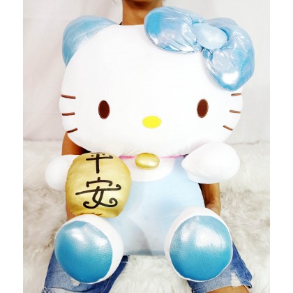 {M'SIA STOCK} Hello Kitty SOFTTOYS/PLUSHTOYS/KIDSTOYS/DOLL 60CM 坐姿祝福凯蒂猫娃娃玩具公仔60厘米 Anak Patung {M'SIA STOCK} Hello Kitty SOFTTOYS/PLUSHTOYS/KIDSTOYS/DOLL 60CM 坐姿祝福凯蒂猫娃娃玩具公仔60厘米 Anak Patung