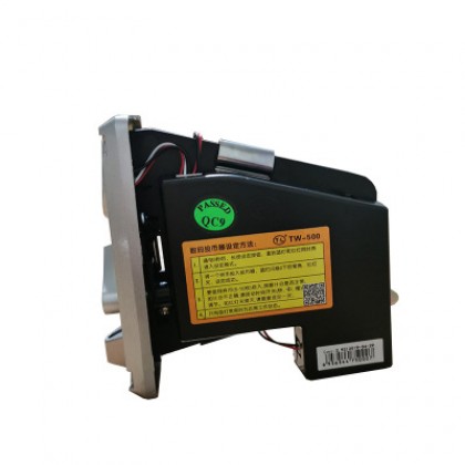 TW 500 Strong Anti-Counterfeit Digital Coin Acceptor For Machine 游戏机数码投币器TW-500通利防假币带孔投币器