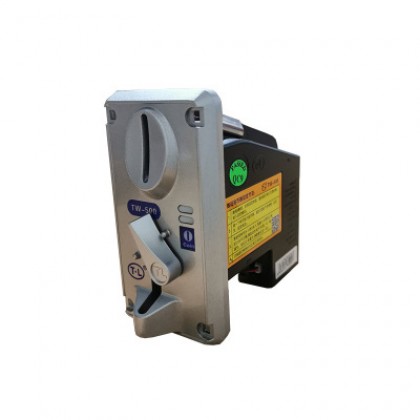 TW 500 Strong Anti-Counterfeit Digital Coin Acceptor For Machine 游戏机数码投币器TW-500通利防假币带孔投币器