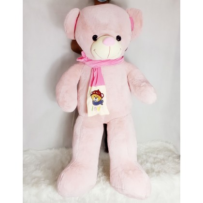 {M'SIA STOCK} Love Scarf Teddy Bear SOFTTOYS/PLUSHTOYS/KIDSTOYS/DOLL 130CM 爱心围巾泰迪熊娃娃玩具公仔130厘米 Anak Patung {M'SIA STOCK} Love Scarf Teddy Bear SOFTTOYS/PLUSHTOYS/KIDSTOYS/DOLL 130CM 爱心围巾泰迪熊娃娃玩具公仔130厘米 Anak Patung