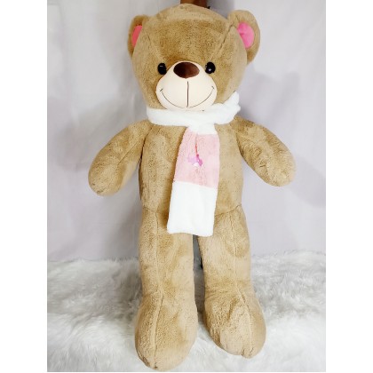 {M'SIA STOCK} Love Scarf Teddy Bear SOFTTOYS/PLUSHTOYS/KIDSTOYS/DOLL 130CM 爱心围巾泰迪熊娃娃玩具公仔130厘米 Anak Patung {M'SIA STOCK} Love Scarf Teddy Bear SOFTTOYS/PLUSHTOYS/KIDSTOYS/DOLL 130CM 爱心围巾泰迪熊娃娃玩具公仔130厘米 Anak Patung