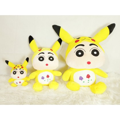 Pikachu ShinChan SOFTTOYS/PLUSHTOYS/KIDSTOYS 50CM 皮卡丘小新娃娃玩具公仔50厘米 Pikachu ShinChan SOFTTOYS/PLUSHTOYS/KIDSTOYS 50CM 皮卡丘小新娃娃玩具公仔50厘米