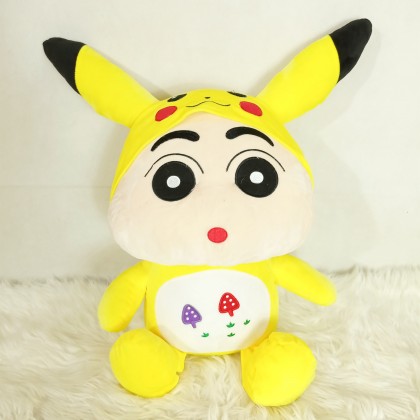 Pikachu ShinChan SOFTTOYS/PLUSHTOYS/KIDSTOYS 50CM 皮卡丘小新娃娃玩具公仔50厘米 Pikachu ShinChan SOFTTOYS/PLUSHTOYS/KIDSTOYS 50CM 皮卡丘小新娃娃玩具公仔50厘米