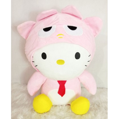 {M'SIA STOCK} XO Hello Kitty Soft Toys/Plush Toys/Kids Toys/Doll 70CM XO带帽凯蒂猫戴帽娃娃玩具公仔70厘米 Anak Patung {M'SIA STOCK} XO Hello Kitty Soft Toys/Plush Toys/Kids Toys/Doll 70CM XO带帽凯蒂猫戴帽娃娃玩具公仔70厘米 Anak Patung