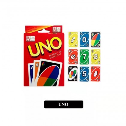 {READY STOCK} Card Games UNO or DOS Playing Card Game For Family Fun 标准优诺卡牌 DOS纸牌 UNO纸牌桌游UNO卡牌 WILD UNO FLIP UNO {READY STOCK} Card Games UNO or DOS Playing Card Game For Family Fun 标准优诺卡牌 DOS纸牌 UNO纸牌桌游UNO卡牌 WILD UNO FLIP UNO