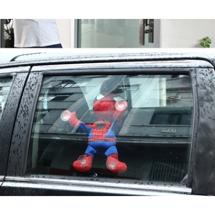 {M'SIA STOCK} Dancing Spiderman Car Glass Plush Toy Can Dance And Sing SOFT TOYS/KIDS TOYS/DOLL 30cm 吸塑跳舞蜘蛛侠娃娃玩具公仔 30厘米 {M'SIA STOCK} Dancing Spiderman Car Glass Plush Toy Can Dance And Sing SOFT TOYS/KIDS TOYS/DOLL 30cm 吸塑跳舞蜘蛛侠娃娃玩具公仔 30厘米