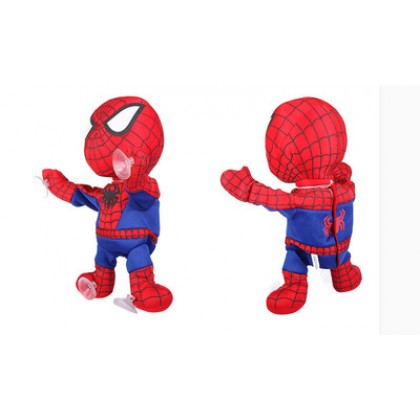 {M'SIA STOCK} Dancing Spiderman Car Glass Plush Toy Can Dance And Sing SOFT TOYS/KIDS TOYS/DOLL 30cm 吸塑跳舞蜘蛛侠娃娃玩具公仔 30厘米 {M'SIA STOCK} Dancing Spiderman Car Glass Plush Toy Can Dance And Sing SOFT TOYS/KIDS TOYS/DOLL 30cm 吸塑跳舞蜘蛛侠娃娃玩具公仔 30厘米