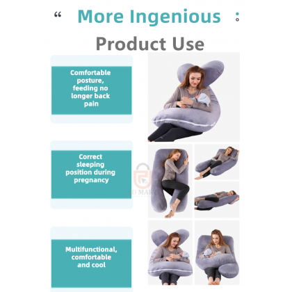 {READY STOCK} U Shape Maternity Pillow Pregnant Side Bedding Full Cotton Pregnancy Nursing Pillow U型孕妇枕哺乳 Bantal Menyusu {READY STOCK} U Shape Maternity Pillow Pregnant Side Bedding Full Cotton Pregnancy Nursing Pillow U型孕妇枕哺乳 Bantal Menyusu