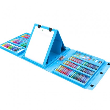 {M'SIA STOCK} 208 Pcs Stationery Kids Painting Board Pen Colour Crayon Marker Pencil Drawing Art Set With Storage Case Children Set Tools 208只儿童彩色笔文具套装Lukisan Set {M'SIA STOCK} 208 Pcs Stationery Kids Painting Board Pen Colour Crayon Marker Pencil Drawing Art Set With Storage Case Children Set Tools 208只儿童彩色笔文具套装Lukisan Set