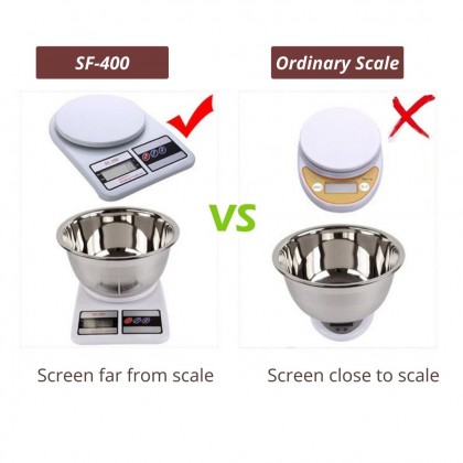 {M'SIA STOCK} SF-400 Digital LCD Scale High Precision Electronic Kitchen Scale Food Weighing Scale 厨房烘焙电子秤 Penimbang Kek {M'SIA STOCK} SF-400 Digital LCD Scale High Precision Electronic Kitchen Scale Food Weighing Scale 厨房烘焙电子秤 Penimbang Kek