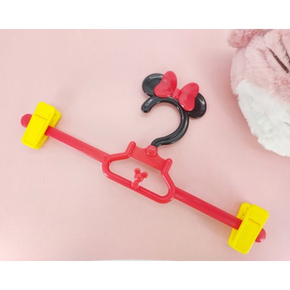 Mickey/Minnie/Hello Kitty/Winnie The Pooh Cartoon Baby Kids Plastic Clothes/Pants Hanger 儿童卡通裤架小孩宝宝塑料实心晾衣架裙