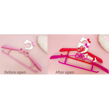 Mickey/Minnie/Hello Kitty/Winnie The Pooh Cartoon Baby Kids Plastic Clothes Hanger 儿童卡通裤架小孩宝宝塑料实心晾衣架裙成人可用 Mickey/Minnie/Hello Kitty/Winnie The Pooh Cartoon Baby Kids Plastic Clothes Hanger 儿童卡通裤架小孩宝宝塑料实心晾衣架裙成人可用