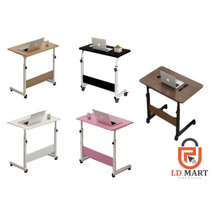 {READY STOCK} Multifunctional Lifting Laptop Computer Study Table BedSide Adjustable With Wheels床边升降桌可移动电脑桌Meja Komputer {READY STOCK} Multifunctional Lifting Laptop Computer Study Table BedSide Adjustable With Wheels床边升降桌可移动电脑桌Meja Komputer