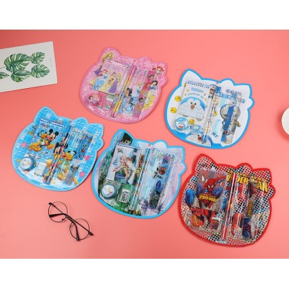 8 Pieces Children Kids Student School Stationery Set Present Gift Party 8-In-1造型儿童文具套装礼物 8 Pieces Children Kids Student School Stationery Set Present Gift Party 8-In-1造型儿童文具套装礼物