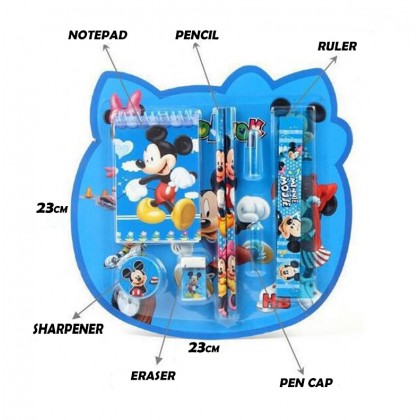 8 Pieces Children Kids Student School Stationery Set Present Gift Party 8-In-1造型儿童文具套装礼物 8 Pieces Children Kids Student School Stationery Set Present Gift Party 8-In-1造型儿童文具套装礼物