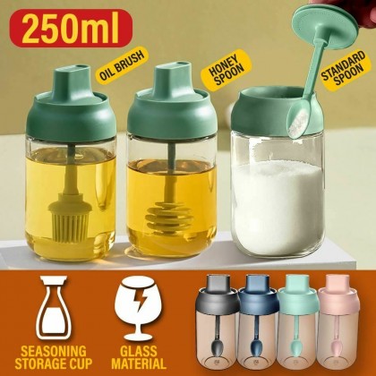 {M'SIA STOCK} Kitchen Glass Seasoning Bottle Spice Jar Sealed Condiment Bottle Household Condiment Jar防潮调味罐Balang Rempah {M'SIA STOCK} Kitchen Glass Seasoning Bottle Spice Jar Sealed Condiment Bottle Household Condiment Jar防潮调味罐Balang Rempah