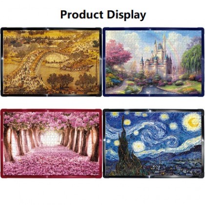 {READY STOCK} 1000PCS Jigsaw Puzzle Wall Frame 50x75CM 30inches 1000片拼图框30寸 50x75cm油画海报框十字绣画框装 Bingkai Teka-Teki {READY STOCK} 1000PCS Jigsaw Puzzle Wall Frame 50x75CM 30inches 1000片拼图框30寸 50x75cm油画海报框十字绣画框装 Bingkai Teka-Teki