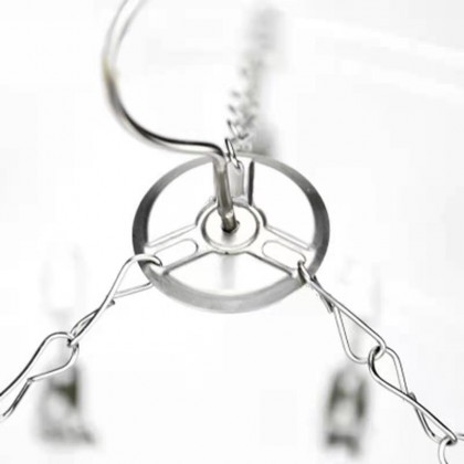 {M'SIA STOCK} 20 Clippers Stainless Steel Multi-functional Large Round Sock & Undergarment Drying Hanger 20夹不锈钢圆形晒袜架 {M'SIA STOCK} 20 Clippers Stainless Steel Multi-functional Large Round Sock & Undergarment Drying Hanger 20夹不锈钢圆形晒袜架